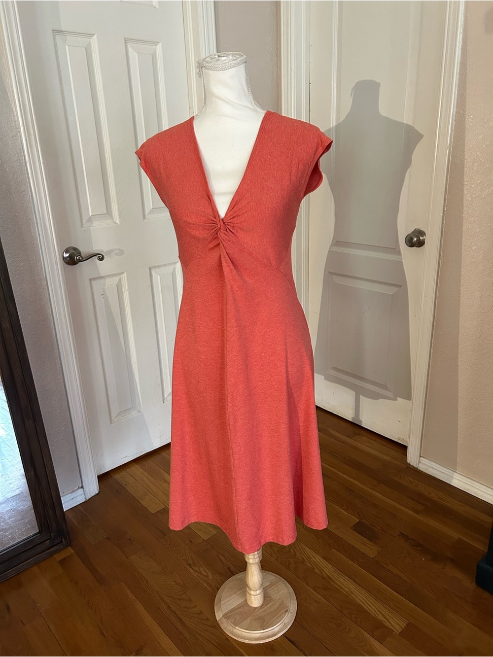Patagonia Bandha Orange  Knee length Dress is Women’s Small NWOT